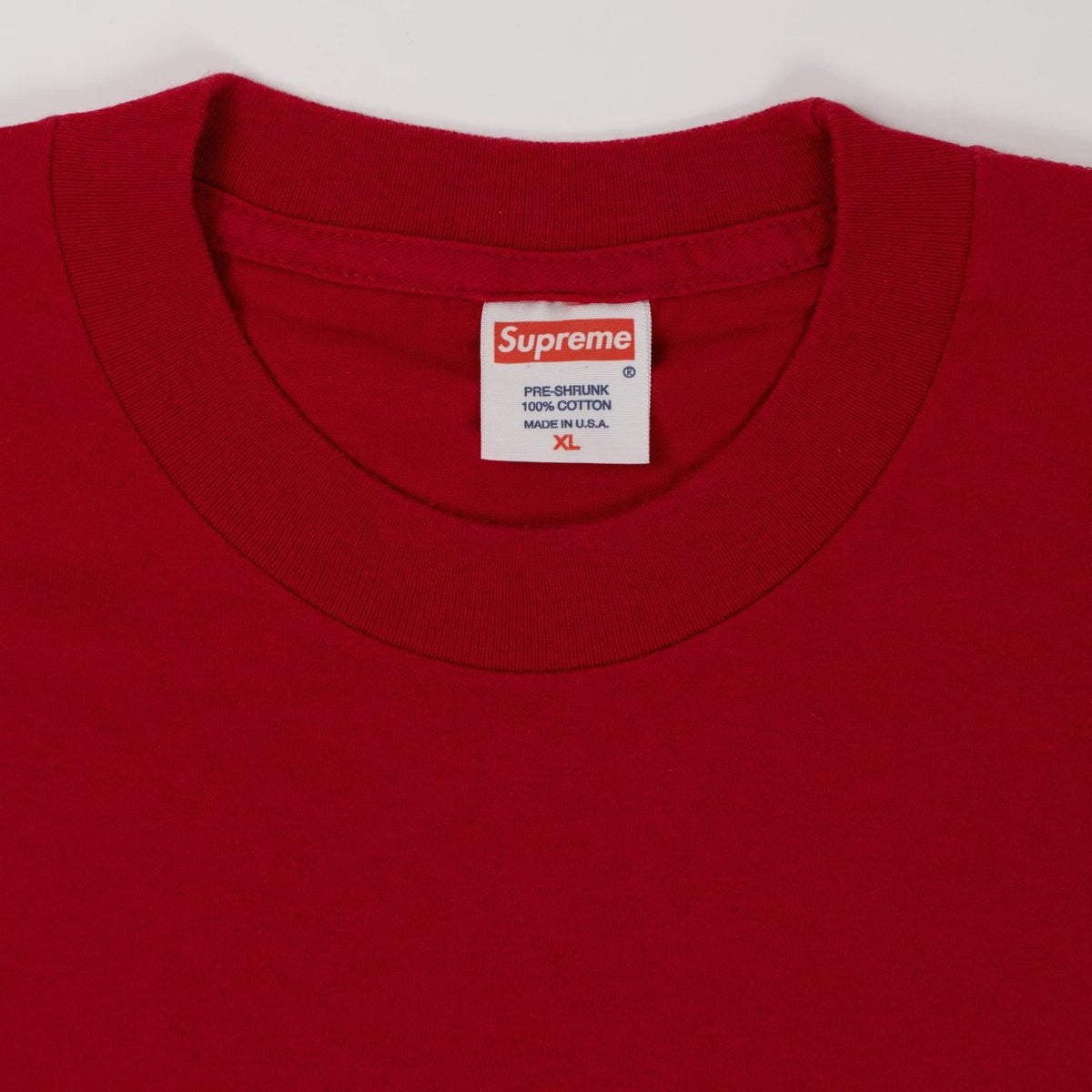 Supreme Red Holographic Box Logo Tee– The Box Logo Collection