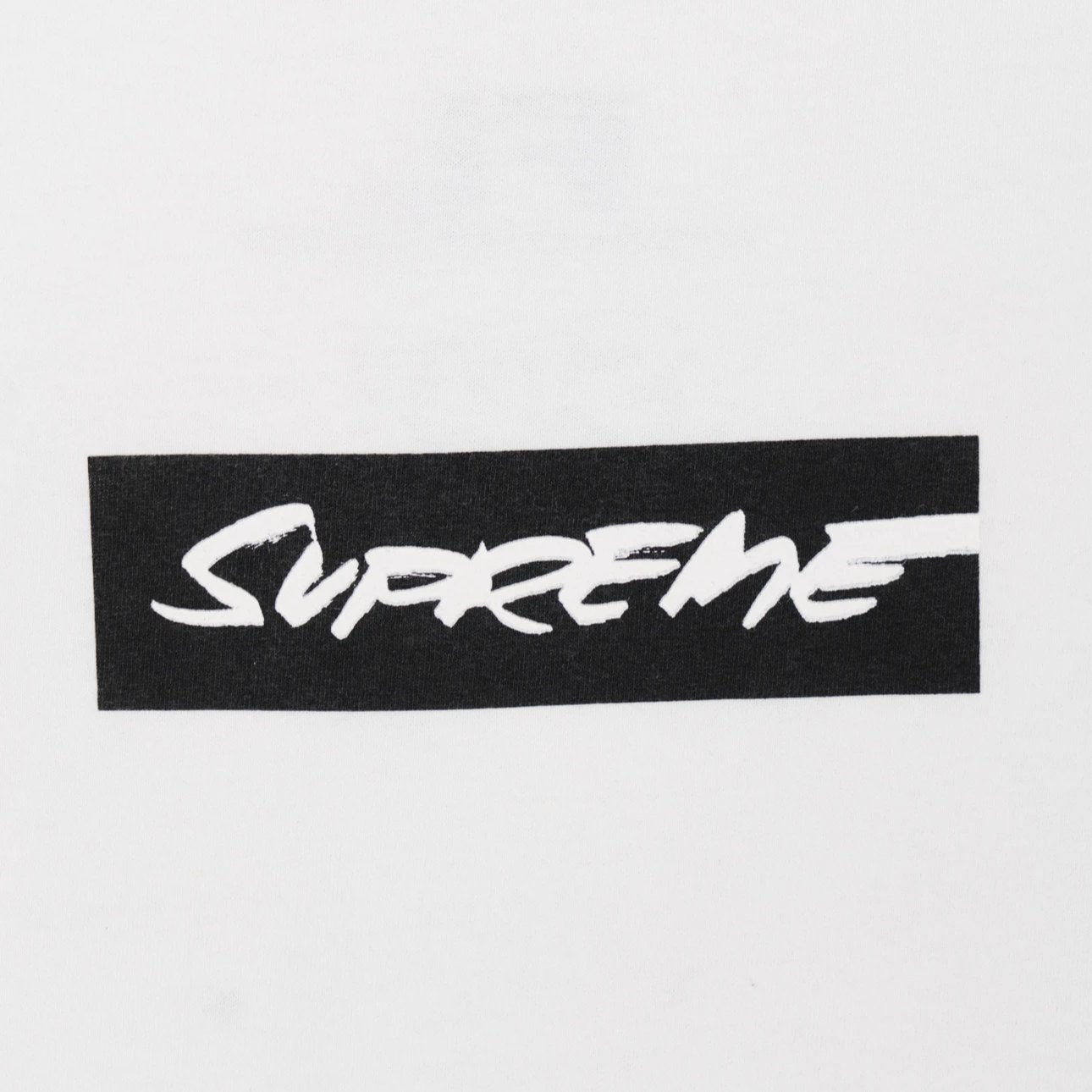 Supreme White Futura Box Logo Tee– The Box Logo Collection